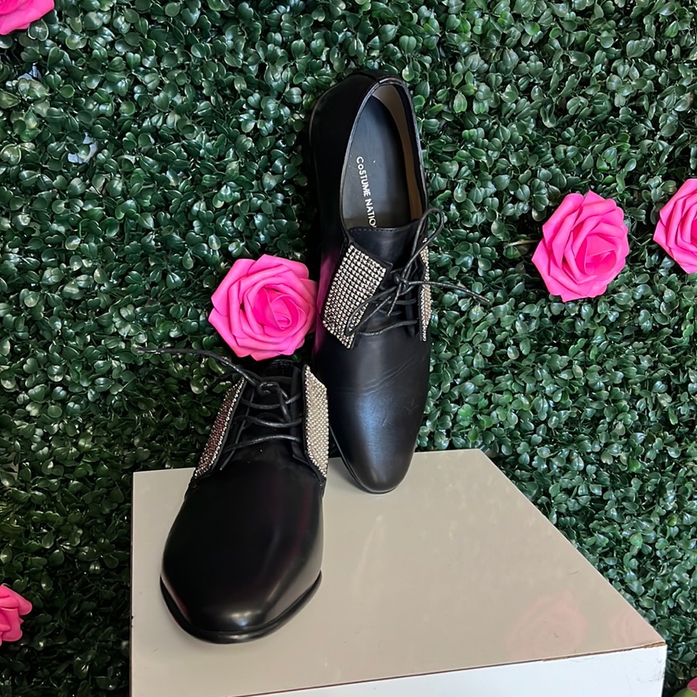 Costume National Leather loafers
